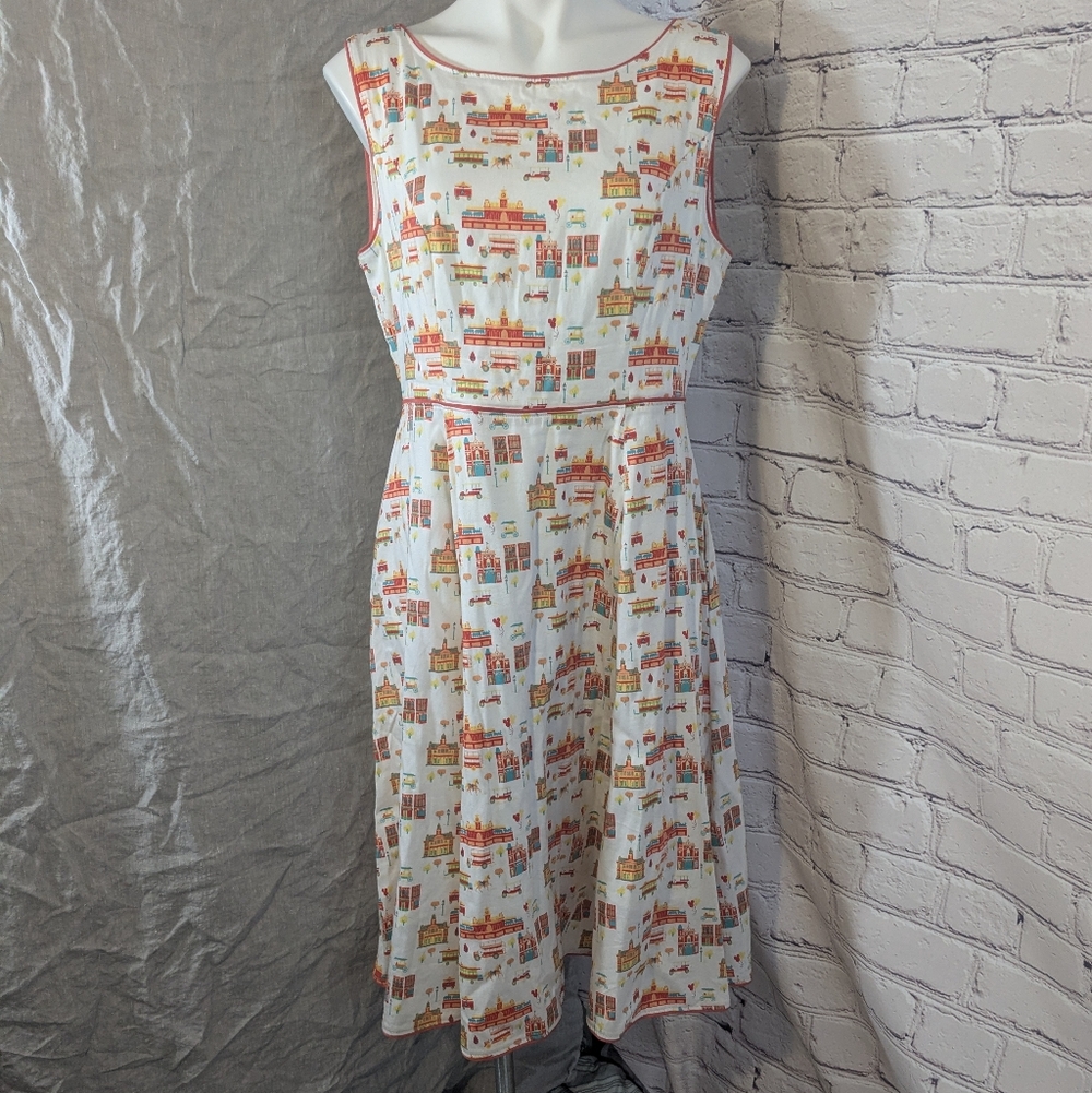 Disney Main Street USA Midi Dress - Picture 2 of 8